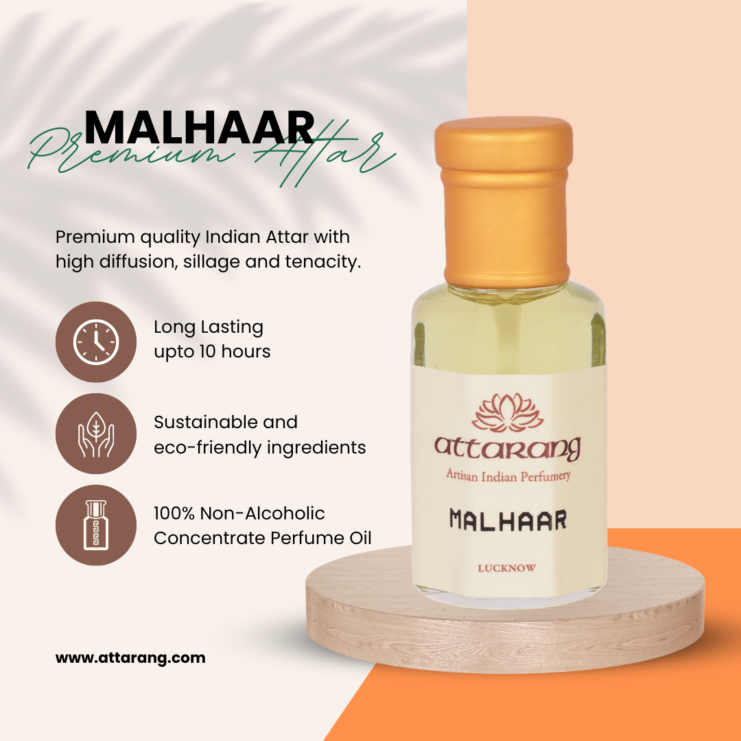 Malhaar | Grapefruit, Tuberose & Amber | Attar 10ml