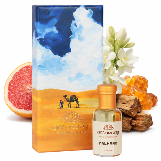 Malhaar | Grapefruit, Tuberose & Amber | Attar 10ml