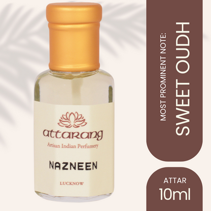 Nazneen | Sweet, Oudh & Amber | Attar 10ml