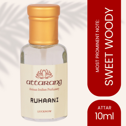 Ruhaani | Saffron, Jasmine & Amber | Attar 10ml