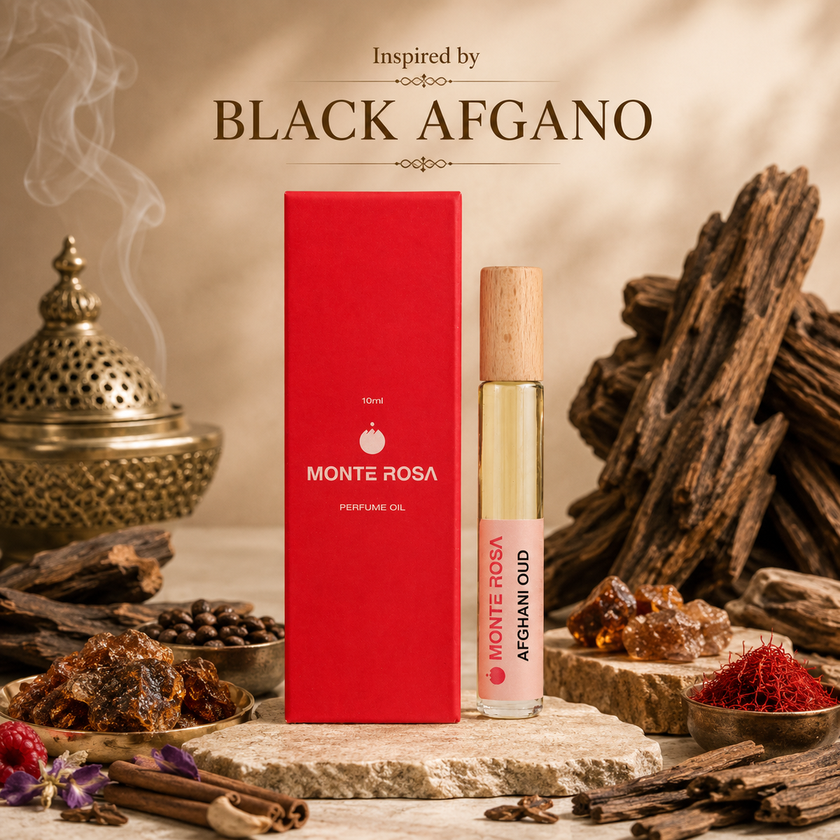 MonteRosa Afghani Oud | Perfume Oil 10ml