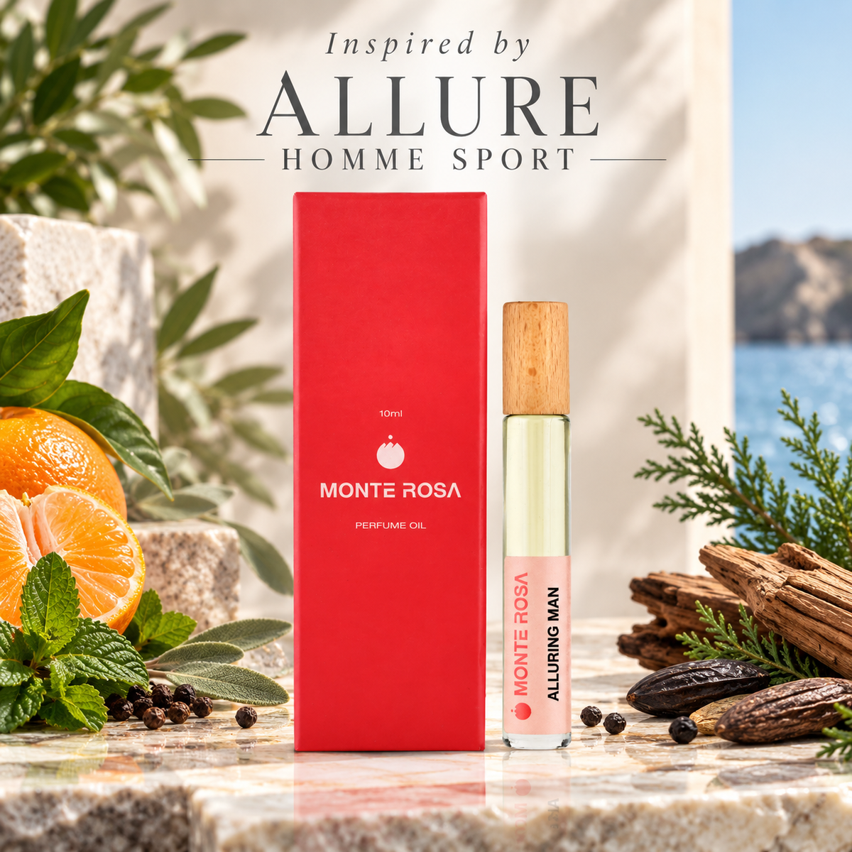 MonteRosa Alluring Man | Perfume Oil 10ml