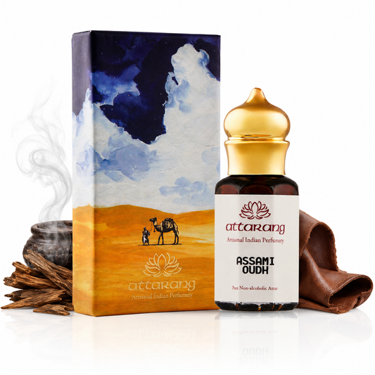 Assami Oudh | Oudh, Smoke & Leather Notes | Attar 10ml