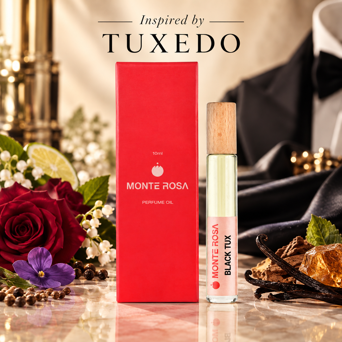 MonteRosa Black Tux | Perfume Oil 10ml