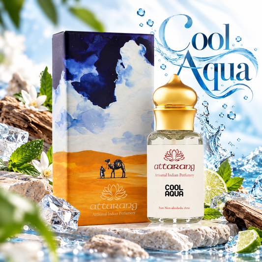 Cool Aqua | Fresh, Cool, Aquatic Notes | Attar 10ml