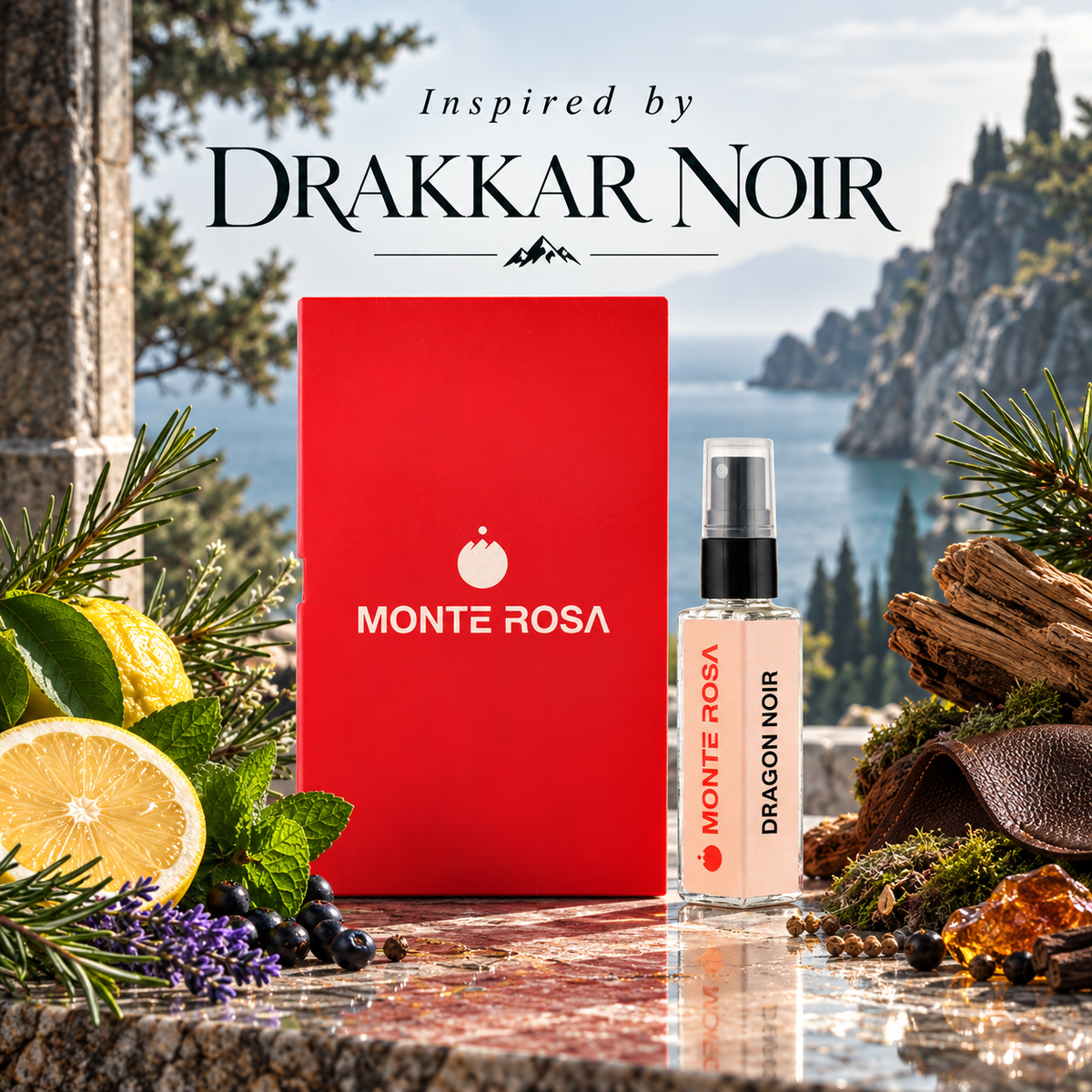 MonteRosa Dragon Noir | Miniature EDP 8ml