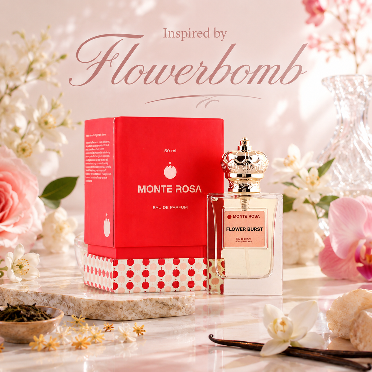 MonteRosa Flower Burst | EDP 50ml