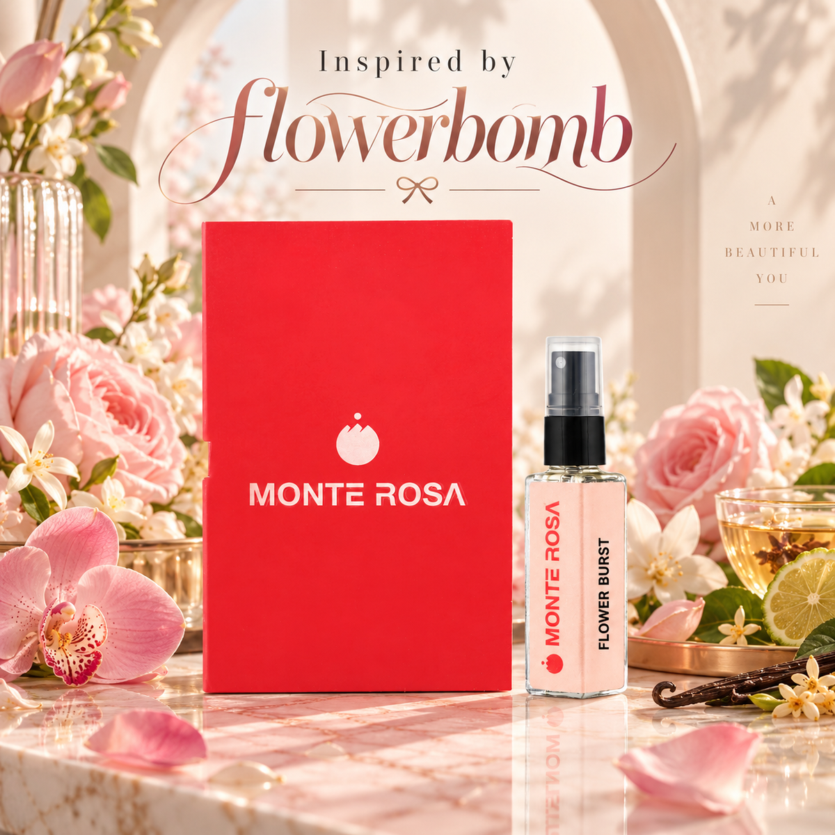 MonteRosa Flower Burst | Miniature EDP 8ml