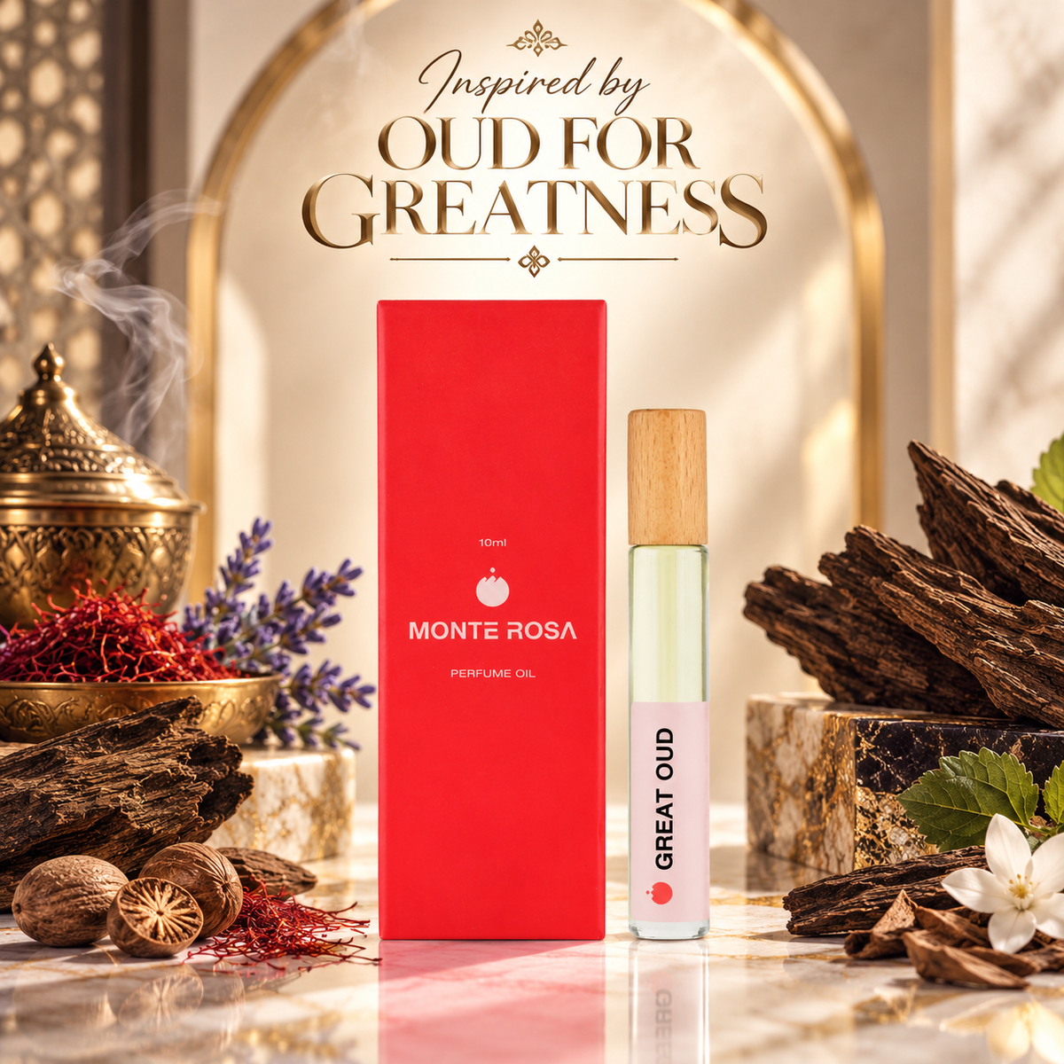 MonteRosa Great Oud | Perfume Oil 10ml