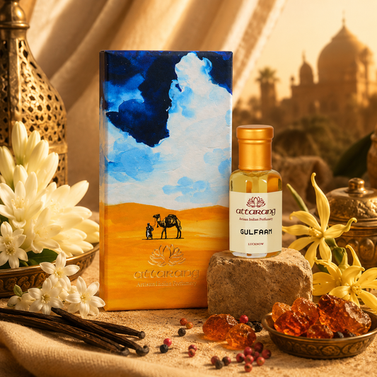 Gulfaam | Vanilla, Tuberose & Amber | Attar 10ml