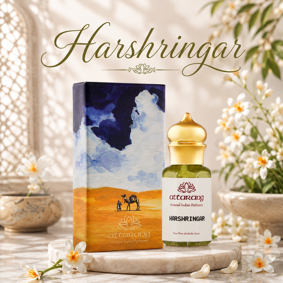 Harshringar Attar | Parijat, Night Jasmine | Attar 10ml