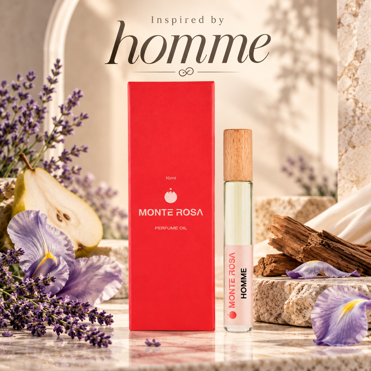 MonteRosa Homme | Perfume Oil 10ml