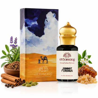 Jannat Firdaus | Herbal, Spicy, Musk | Premium Attar 10ml