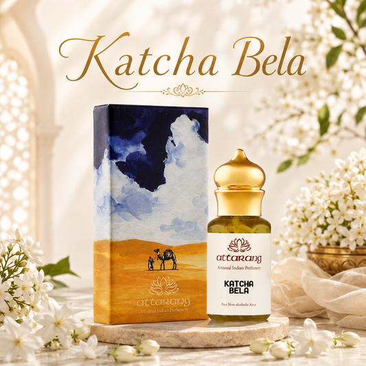 Katcha Bela Attar | Deep Floral, Jasmine Sambac, Mogra buds | Attar 10ml