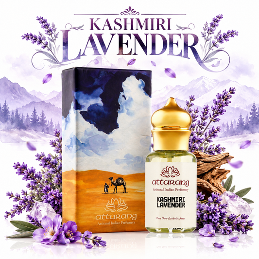 Kashmiri Lavender | Fresh, Camphor-like, Herbaceous | Attar 10ml