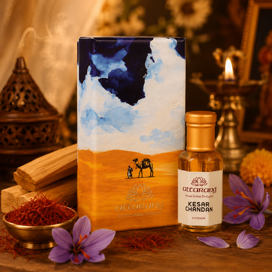 Kesar Chandan |  Saffron Sandalwood | Attar 10ml