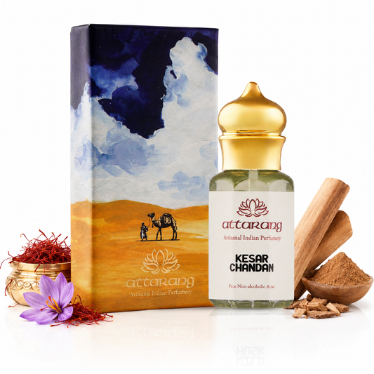 Kesar Chandan |  Saffron Sandalwood | Attar 10ml