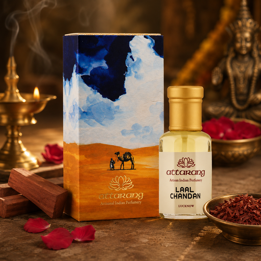 Laal Chandan | Red Sandalwood | Pooja Attar 10ml