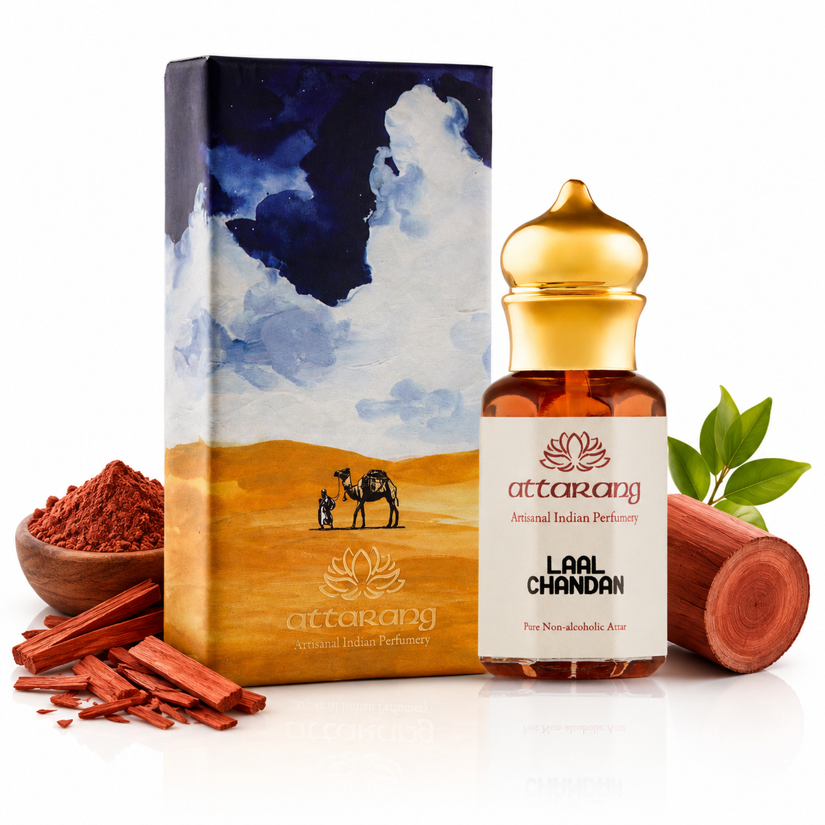 Laal Chandan | Red Sandalwood | Pooja Attar 10ml