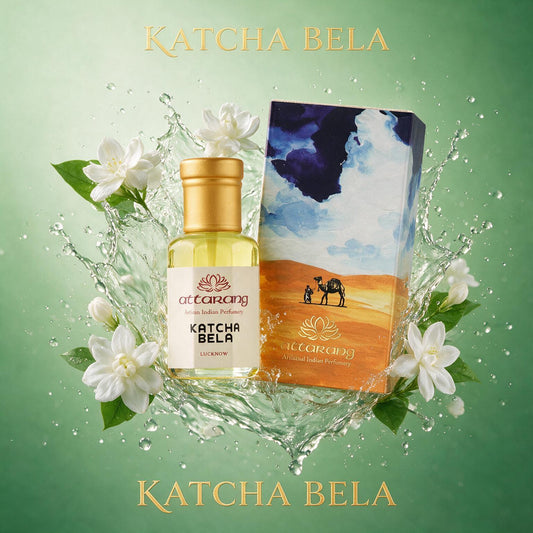 Katcha Bela Attar | Deep Floral, Jasmine Sambac, Mogra buds | Attar 10ml