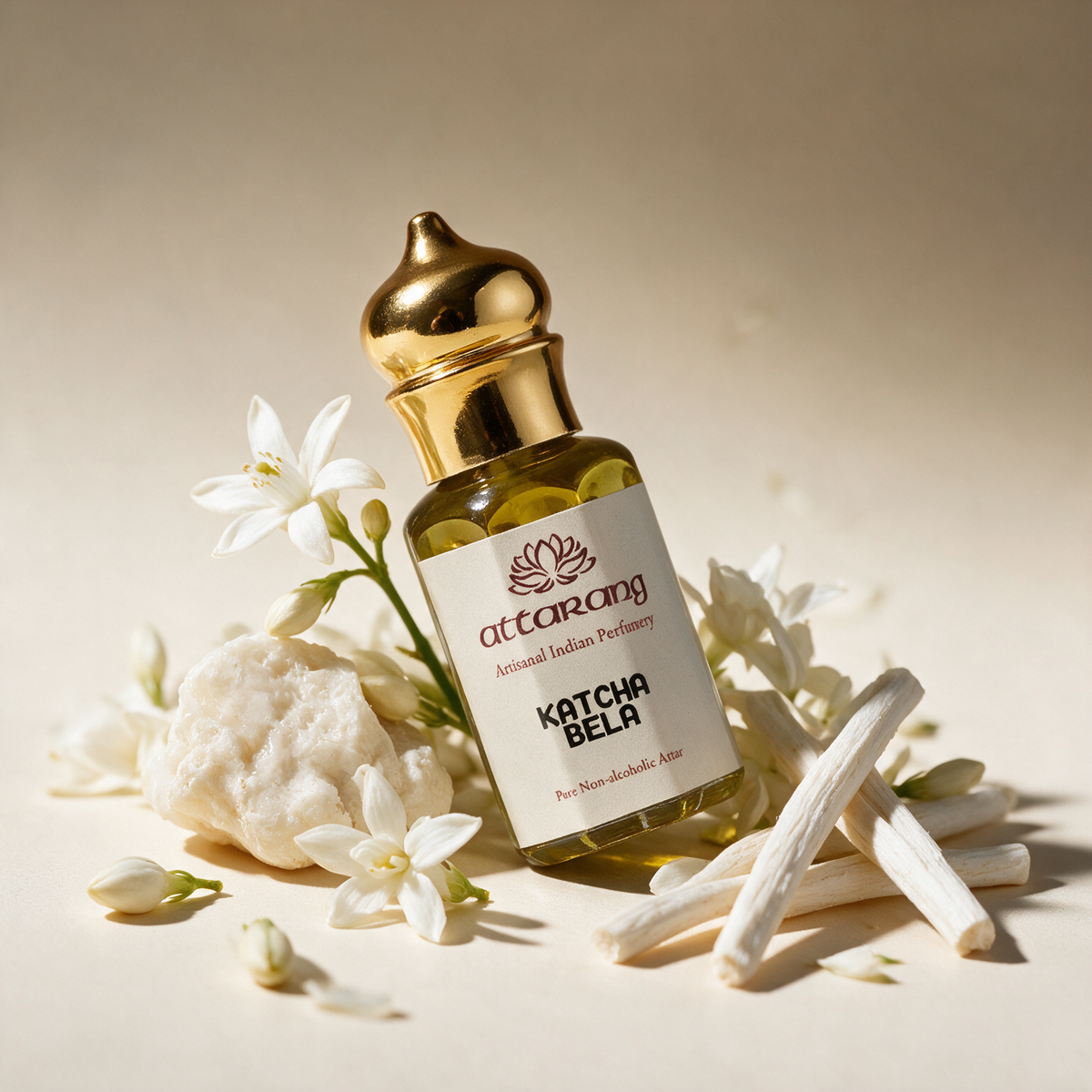 Katcha Bela Attar | Deep Floral, Jasmine Sambac, Mogra buds | Attar 10ml