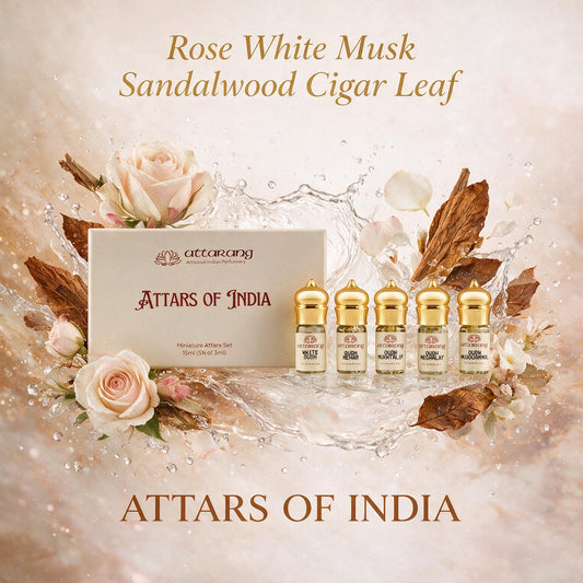 Top 5 Oudh Attars of India (5x3ml) 15ml