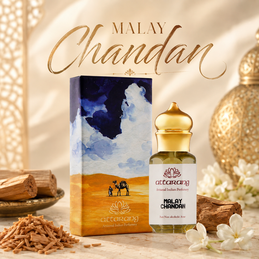 Malay Chandan | Premium Malaygiri Sandalwood | Attar 10ml