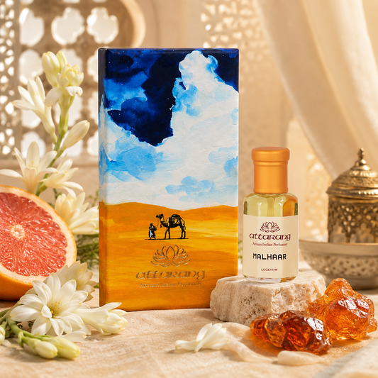 Malhaar | Grapefruit, Tuberose & Amber | Attar 10ml
