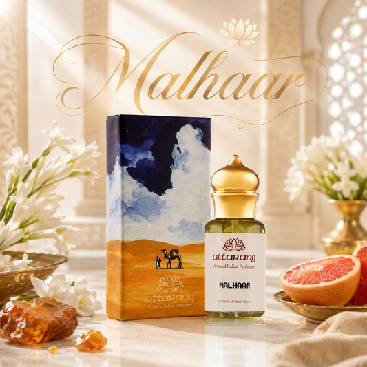 Malhaar | Grapefruit, Tuberose & Amber | Attar 10ml