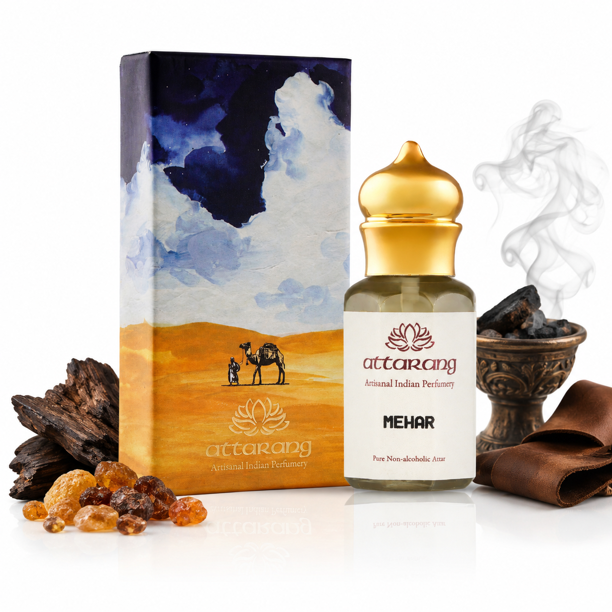 Mehar | Oudh, Smoke, Leather | Attar 10ml