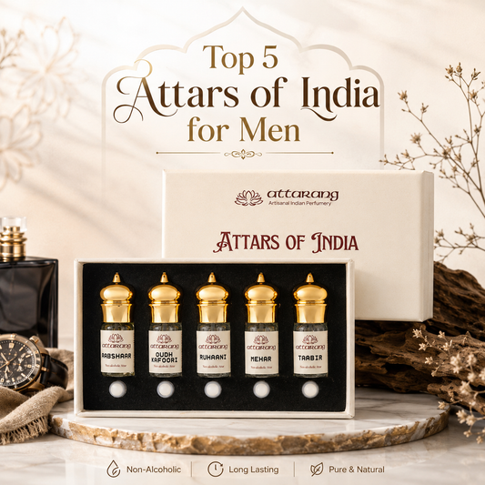 Top 5 Attars of India for Men (5x3ml) 15ml