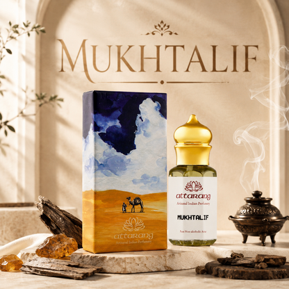 Mukhtalif | Leather, Smoke & Agarwood | Attar 10ml