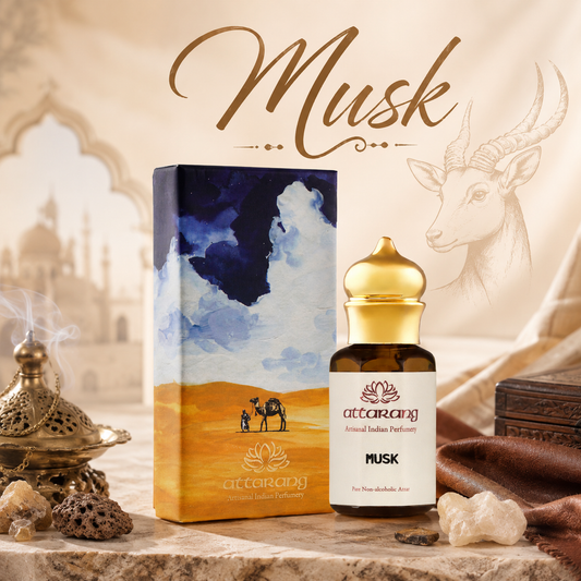 Musk (Kasturi) | Musk, Olibanum & Leather Notes | Attar 10ml