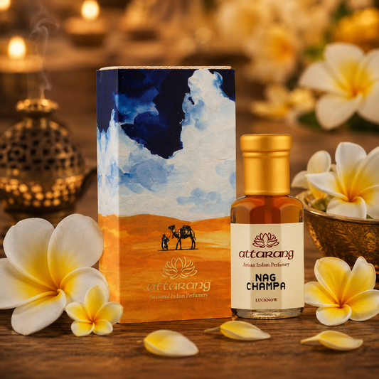 Nag Champa Attar | Plumeria, Champak, Fragipani | Attar 10ml