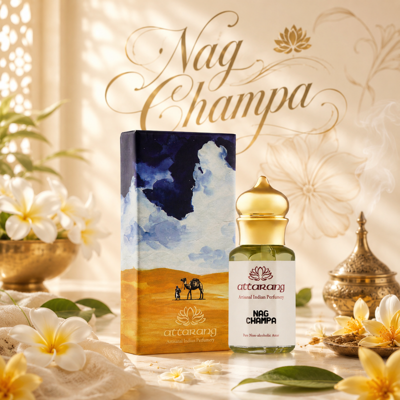 Nag Champa Attar | Plumeria, Champak, Fragipani | Attar 10ml