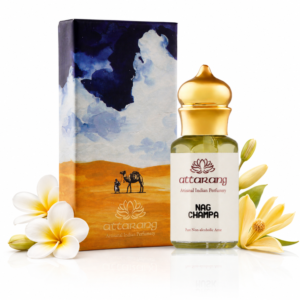Nag Champa Attar | Plumeria, Champak, Fragipani | Attar 10ml