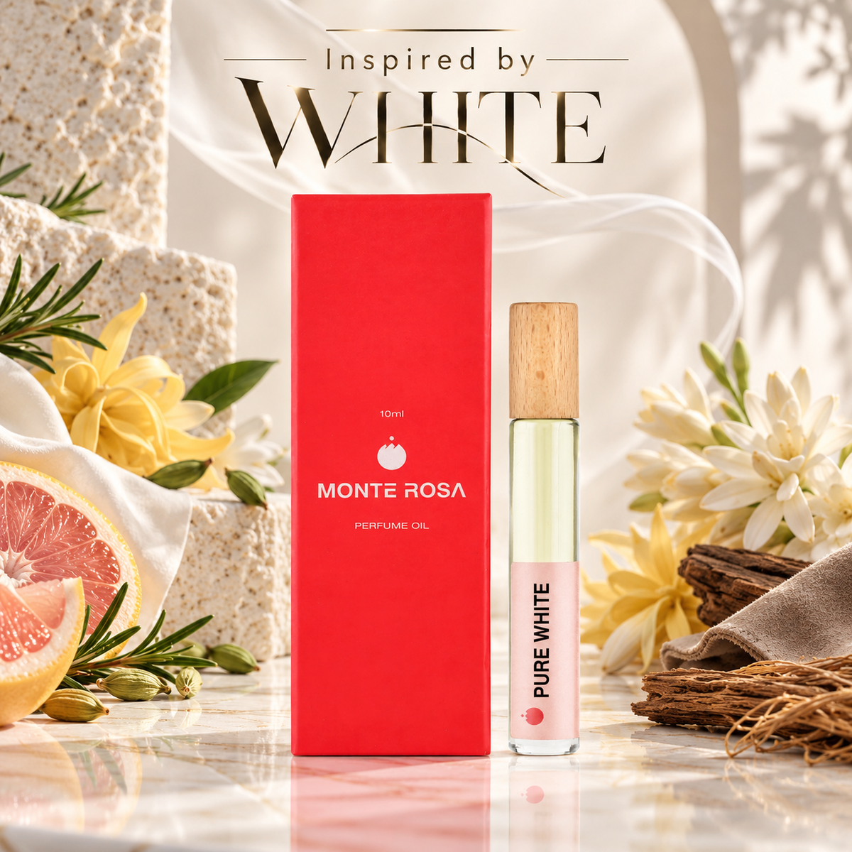 MonteRosa Pure White | Perfume Oil 10ml