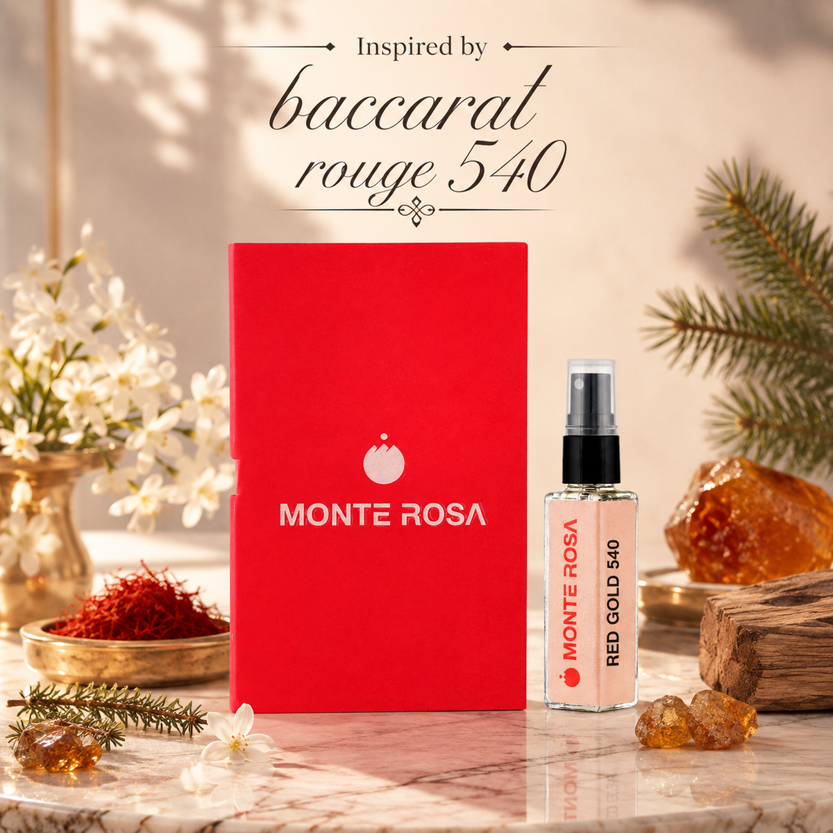 MonteRosa Red Gold 540 | Miniature EDP 8ml
