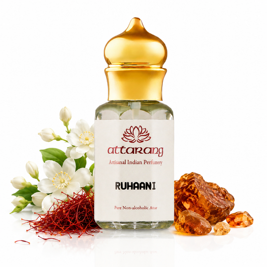 Ruhaani | Saffron, Jasmine & Amber | Attar 10ml