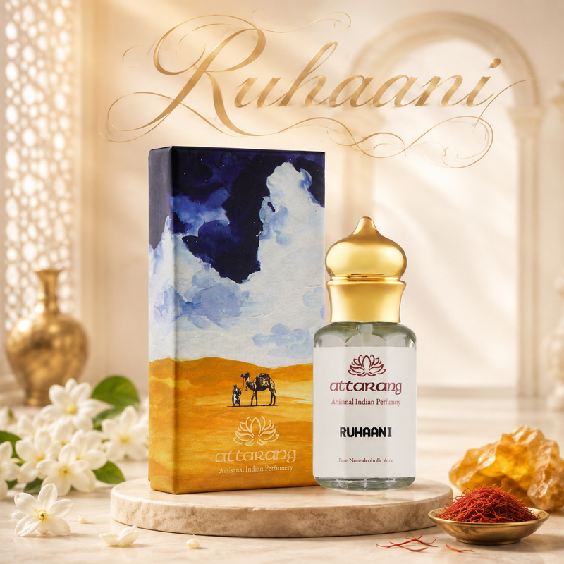 Ruhaani | Saffron, Jasmine & Amber | Attar 10ml