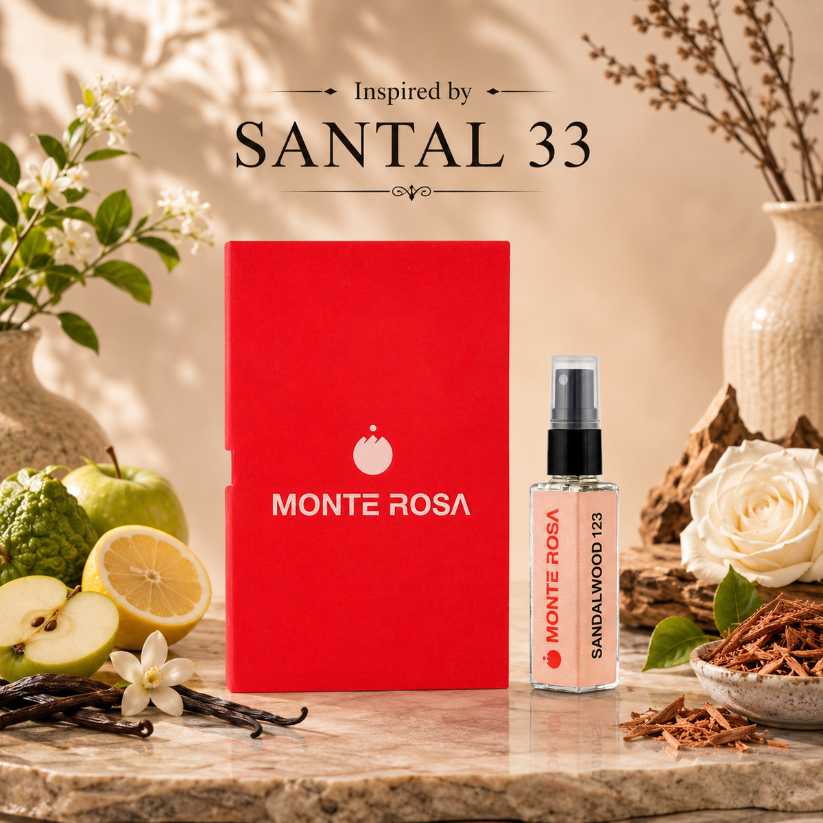 MonteRosa Sandalwood 123 | Miniature EDP 8ml