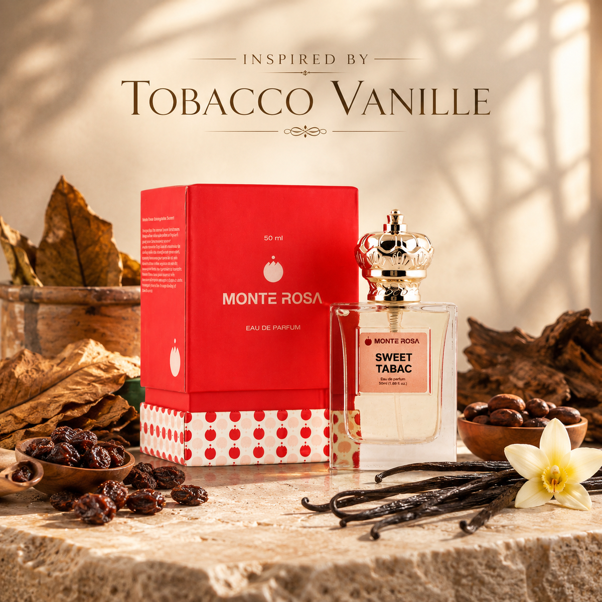 MonteRosa Sweet Tabac | EDP 50ml