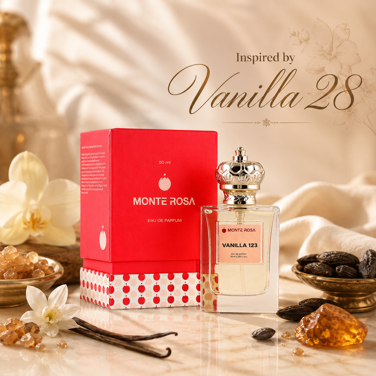 MonteRosa Vanilla 123 | EDP 50ml