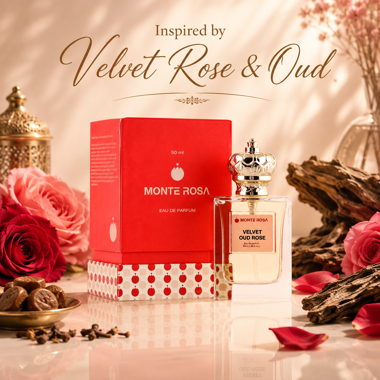 MonteRosa Velvet Oud Rose | EDP 50ml