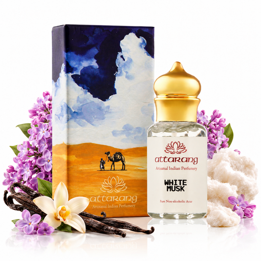 White Musk | Musk, Lilac, Vanilla Notes | Attar 10ml